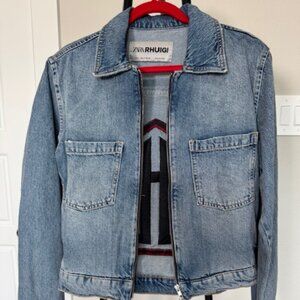 ZARA x Rhuigi Denim Jacket – Light Wash – Limited Edition Collaboration